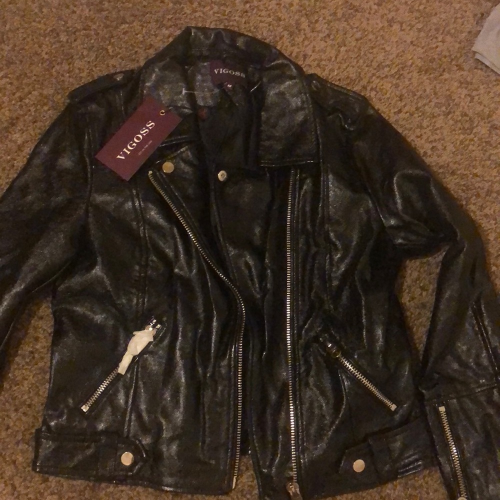 Leather jacket